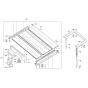 Table Mitre Saw Assembly for Bosch GTM 12 JL - Diagram 4