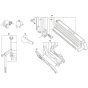 Table Mitre Saw Assembly for Bosch GTM 12 JL - Diagram 5