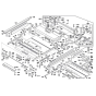 Table Saw Assembly for Bosch GTS 10 XC - Diagram 1