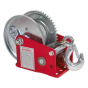 Geared Hand Winch with Brake & Cable 540kg Capacity Sealey Part No. GWC1200B