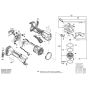 Bosch GWS 18V-15 P Assembly