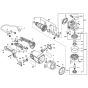 Main Assembly for Bosch GWS 20-230 P