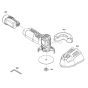 Main Assembly-1 for Bosch GWS 12V-76