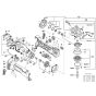 Main Assembly for Bosch GWS 18V-10 SC