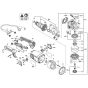 Main Assembly for Bosch GWS 22-230 P