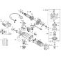 Bosch GWS 7-100 Main Assembly