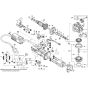 Main Assembly for Bosch GWX 9-115 S
