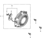 Recoil Started (Std) Assembly for Honda GX100 (GCANM) Engines