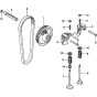 Camshaft Assembly for Honda GX100 (GCANM) Engines