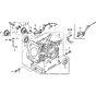 Cylinder Barrel Assembly for Honda GX160H1 (GCAAH) Engines