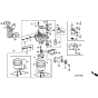 Carburetor  Assembly for Honda GX160K1 (GCAAK) Engines