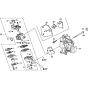 Carburettor Assembly for Honda GX25N (GCADK) Engines