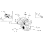 Label/tool Assembly for Honda GX340U1 (GCAMK) Engines up to S/N 1194625