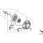 Recoil Starter Assembly for Honda GX390UT2 GCBCT Engine.