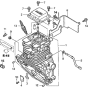 Cylinder Barrel Assembly for Honda GXH50 (GXCAL) Engine