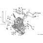 Cylinder Barrel Assembly for Honda GXH50U (GCAFK) Engine