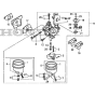 Carburettor Assembly for Honda GXH50UT (GCBYT) Engine