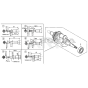 Cranksahft Assembly for Honda GXR120RT Engine