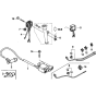 Ignition Coil Assembly for Honda GXV340RT2 Engines