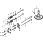 Camshaft Assembly for Honda GXV340T2 Engines