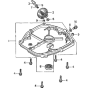 Crankcase Side Cover Assembly for Honda GXV50 (GJAG) Engine