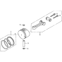 Piston/Connecting Rod Assembly for Honda GXV50 (GJAG) Engine