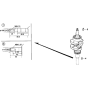 Crankshaft Assembly for Honda GXV50U (GJAAK) Engine