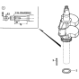 Crankshaft Assembly for Honda GXV620 (GJAD) Engines.