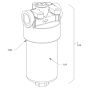 Hydraulic Oil Filter for Hamm
