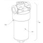 Hydraulic Oil Filter for Hamm