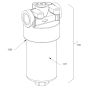 Hydraulic Oil Filter for Hamm HD50