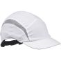 HC24 First Base 3 Cap Black Side Mesh Reduced Peak Better Vision White