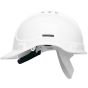 Vented Elite Helmet HC300 HDPE 8 Point terylene Head Gear Weighs 310g White