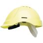 Scott HC600 Vented Helmet ABS with 8 Point terylene Headgear Hi Vis Yellow