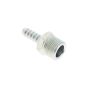 PCL Hose Tail 6.35mm (1/4) I/D Hose To Male Thread R 3/8" (D/PK) - HC6904S