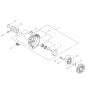 Clutch for ECHO HCA-265ES-HD Hedgetrimmer