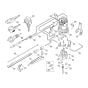 Electric Motor, Switching System Assembly  for Stihl/ Viking HE 805 Electric Hedge Trimmers