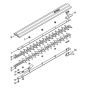Blade Assembly for Stihl HL 135