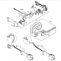 Control Handle Assembly for Stihl HL92C Long Reach Hedgetrimmers