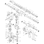 Main Assembly for Makita HM1100C Demolition Hammer Drill