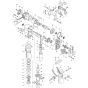 Main Assembly for Makita HM1303 Demolition Hammer Drill