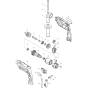 Main Assembly for Makita HP1640 13mm Percussion Drill