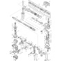 Main Assembly for Makita HR2811FT Rotary Hammer Drill