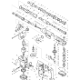 Main Assembly for Makita HR4500C Demolition Hammer Drill