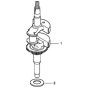 Crankshaft for Honda HRG465C1 - PDE Lawn Mower