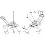 Label for Honda HRG536C1 - SDEA-A Lawnmower