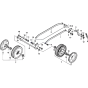 Wheel Front Assembly for Honda HRX426-SX Lawn Mowers