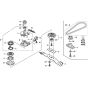 Rotary Blade Assembly for Honda HRX426 QX Lawn Mowers