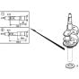 Crankshaft for Honda HRX476C1 - PKEE Lawn Mower