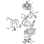 Stihl HS45 Hedge Trimmer Ignition System Assembly 